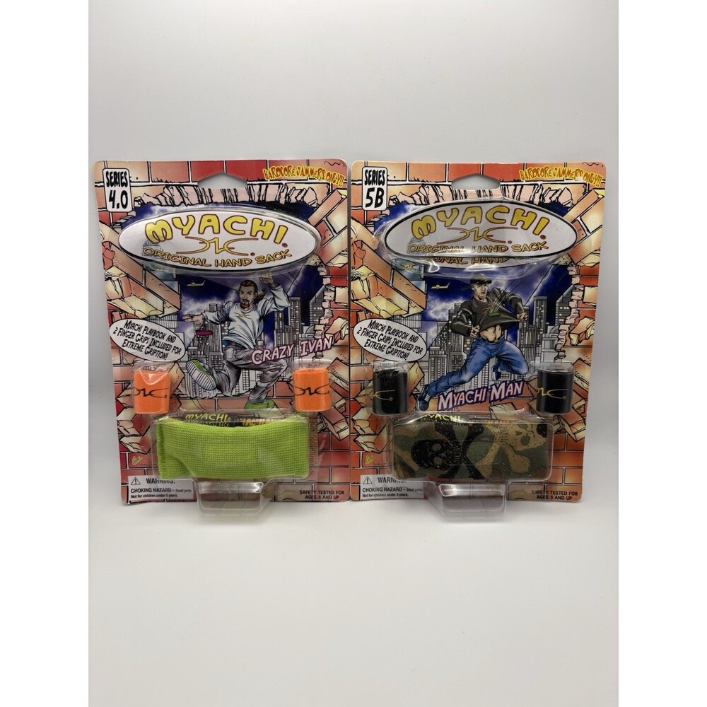 Lot Of 2 Sealed Myachi‎ Original Hand Sack Series 4.0 and 5B